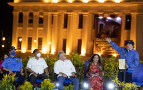 Homenaje al General Sandino en el 126 aniversario de su natalicio