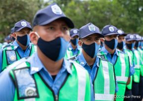 Acto de clausura del Primer Curso Básico de Policía del año 2021