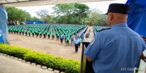 Acto de clausura del Primer Curso Básico de Policía del año 2021