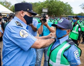 Acto de clausura del Primer Curso Básico de Policía del año 2021