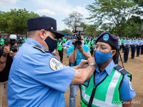 Acto de clausura del Primer Curso Básico de Policía del año 2021