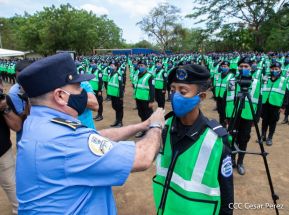 Acto de clausura del Primer Curso Básico de Policía del año 2021