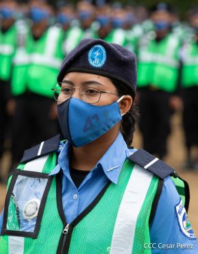 Acto de clausura del Primer Curso Básico de Policía del año 2021