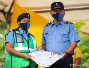 Acto de clausura del Primer Curso Básico de Policía del año 2021