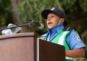 Acto de clausura del Primer Curso Básico de Policía del año 2021