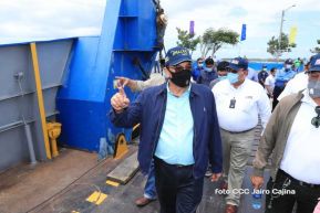 EPN inauguró ampliación y mejoramiento del Puerto San Jorge