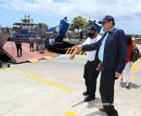 EPN inauguró ampliación y mejoramiento del Puerto San Jorge