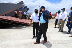 EPN inauguró ampliación y mejoramiento del Puerto San Jorge