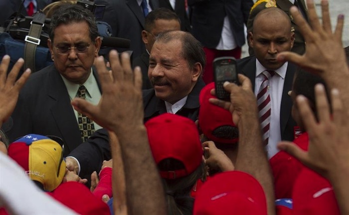 Daniel y Rosario en juramentación de Nicolás Maduro