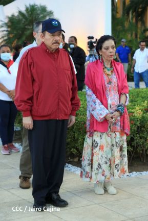 Acto del 85 aniversario del natalicio del Comandante Carlos Fonseca Amador 