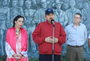 Acto del 85 aniversario del natalicio del Comandante Carlos Fonseca Amador 