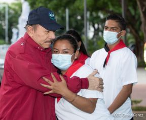 Acto del 85 aniversario del natalicio del Comandante Carlos Fonseca Amador 