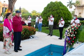 Acto del 85 aniversario del natalicio del Comandante Carlos Fonseca Amador 