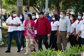 Acto del 85 aniversario del natalicio del Comandante Carlos Fonseca Amador 