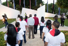 Acto del 85 aniversario del natalicio del Comandante Carlos Fonseca Amador 