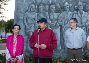 Acto del 85 aniversario del natalicio del Comandante Carlos Fonseca Amador 