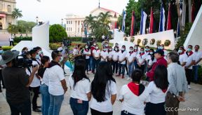Acto del 85 aniversario del natalicio del Comandante Carlos Fonseca Amador 