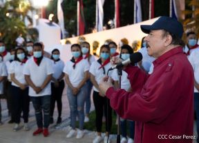 Acto del 85 aniversario del natalicio del Comandante Carlos Fonseca Amador 