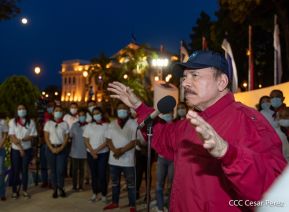 Acto del 85 aniversario del natalicio del Comandante Carlos Fonseca Amador 