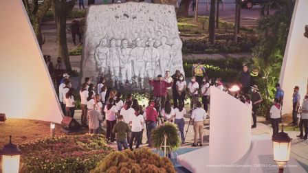 Acto del 85 aniversario del natalicio del Comandante Carlos Fonseca Amador 