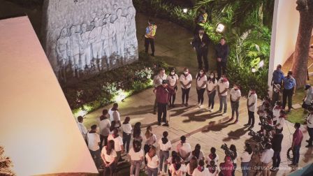 Acto del 85 aniversario del natalicio del Comandante Carlos Fonseca Amador 