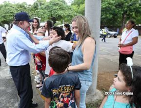 Presidente Daniel Ortega y Compañera Rosario Murillo participan en Verificación Ciudadana