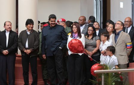 Presidente Daniel y Compañera Rosario participan en Homenaje a Chávez en Venezuela