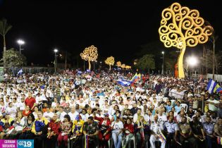 Nicaragua le canta al Comandante Eterno Hugo Chávez