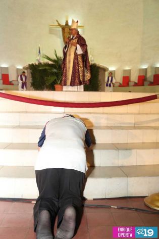 Cardenal Leopoldo Brenes ofrece Misa por Inicio de Cuaresma