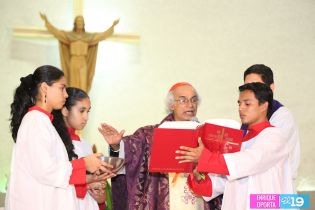 Cardenal Leopoldo Brenes ofrece Misa por Inicio de Cuaresma