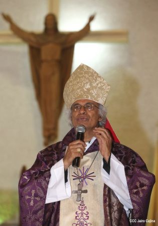 Cardenal Leopoldo Brenes ofrece Misa por Inicio de Cuaresma