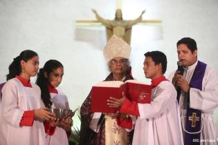 Cardenal Leopoldo Brenes ofrece Misa por Inicio de Cuaresma