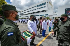 42 aniversario del Cuerpo Médico Militar de Nicaragua