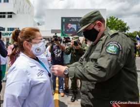 42 aniversario del Cuerpo Médico Militar de Nicaragua