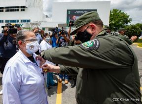 42 aniversario del Cuerpo Médico Militar de Nicaragua