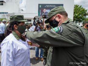 42 aniversario del Cuerpo Médico Militar de Nicaragua