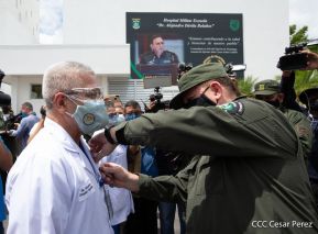 42 aniversario del Cuerpo Médico Militar de Nicaragua