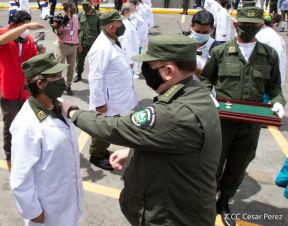42 aniversario del Cuerpo Médico Militar de Nicaragua