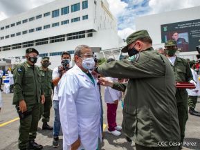 42 aniversario del Cuerpo Médico Militar de Nicaragua