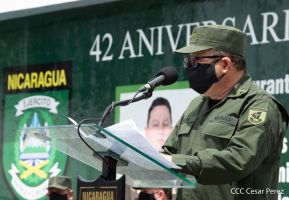 42 aniversario del Cuerpo Médico Militar de Nicaragua