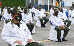 42 aniversario del Cuerpo Médico Militar de Nicaragua