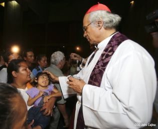 Cardenal Leopoldo Brenes ofrece Misa por Inicio de Cuaresma