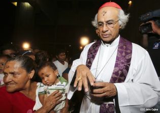 Cardenal Leopoldo Brenes ofrece Misa por Inicio de Cuaresma