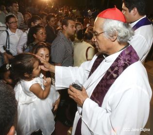 Cardenal Leopoldo Brenes ofrece Misa por Inicio de Cuaresma
