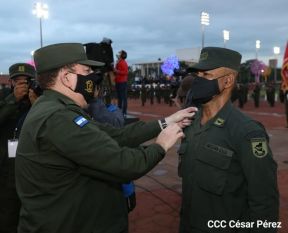 Acto del 42 Aniversario de constitución del Ejército de Nicaragua