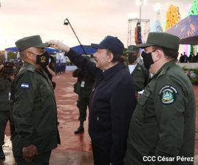 Acto del 42 Aniversario de constitución del Ejército de Nicaragua