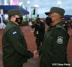 Acto del 42 Aniversario de constitución del Ejército de Nicaragua