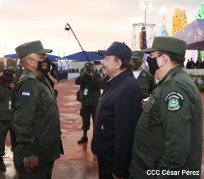 Acto del 42 Aniversario de constitución del Ejército de Nicaragua