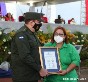 Acto del 42 Aniversario de constitución del Ejército de Nicaragua
