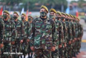 Acto del 42 Aniversario de constitución del Ejército de Nicaragua